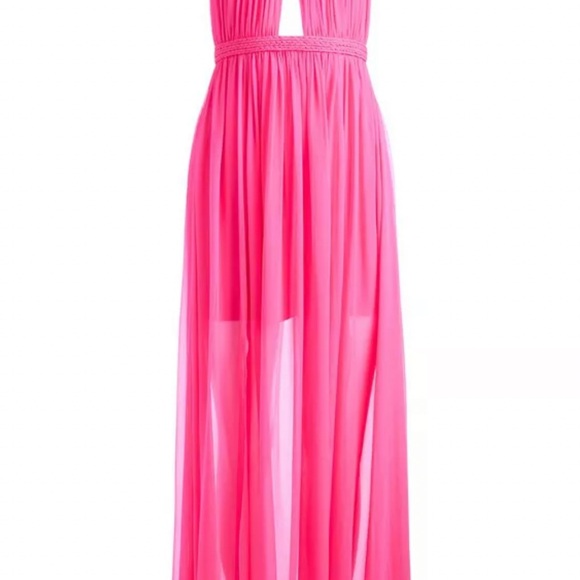 Robe Bleue à Pois ALICE + OLIVIA – Coupe Ligne A – Taille 4 Neuve Avec étiquette
